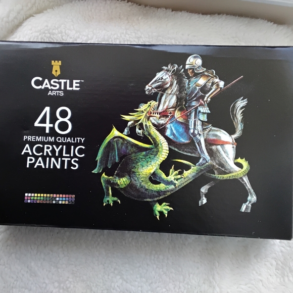 Castle Arts Acrylic Paint Set 48 - Picture 1 of 3
